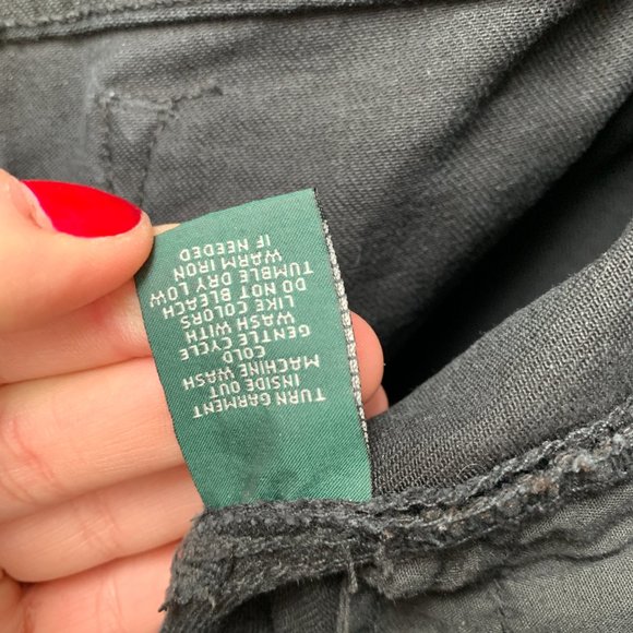 LRL RALPH LAUREN black slim jeans - Picture 11 of 11